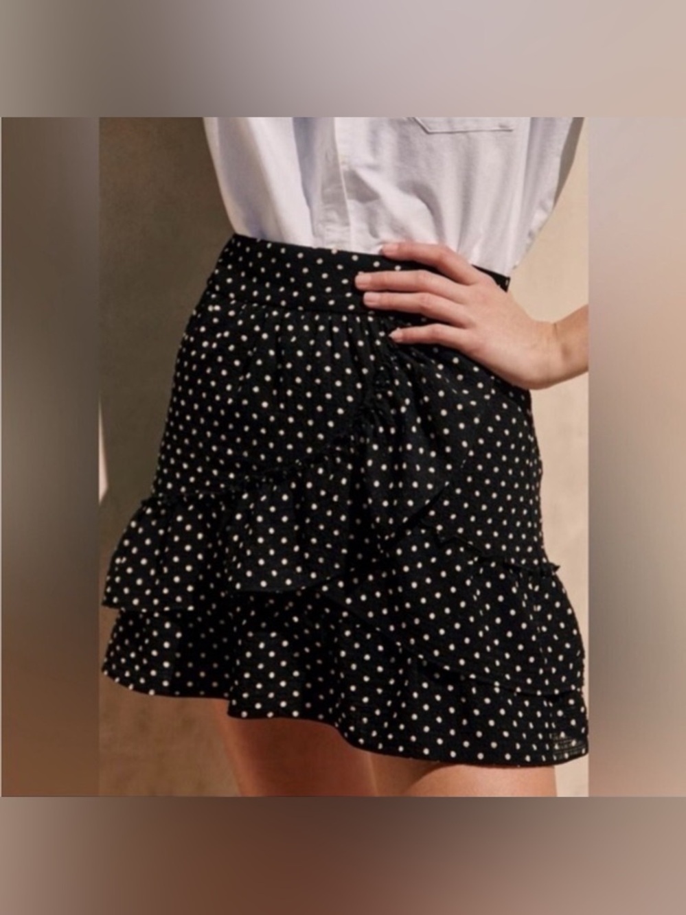 Sezane Carolina Mini Skirt